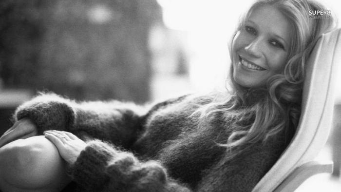 Gwyneth Paltrow in a sweater