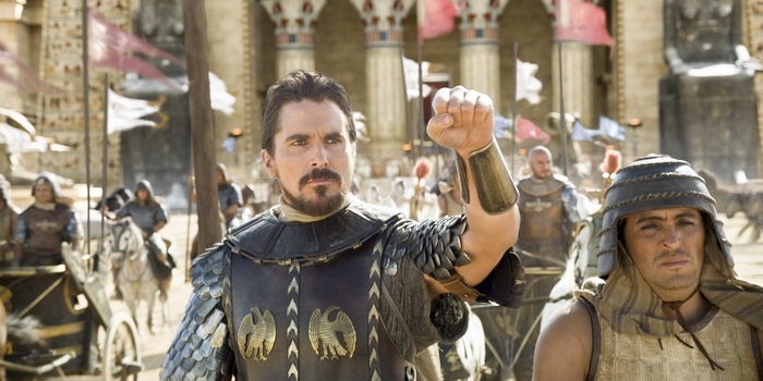 Christian Bale as Moses in Exodus: Gods and Kings