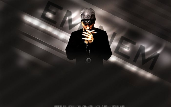 Eminem with "EM" logo