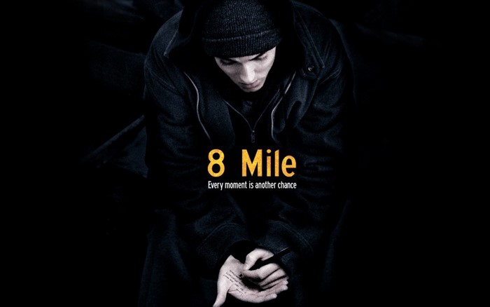 8 Mile movie poster with Eminem