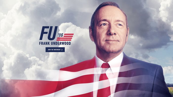 Frank Underwood FU '16 campaign