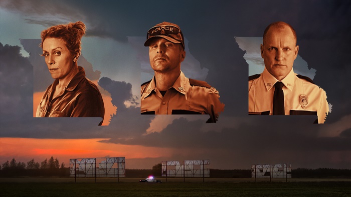 Three people in Missouri outlines over a stormy sky