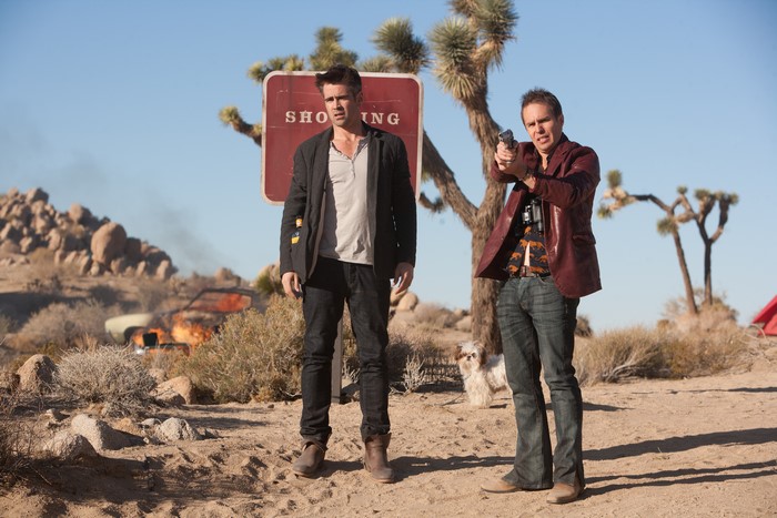 Sam Rockwell in a desert landscape