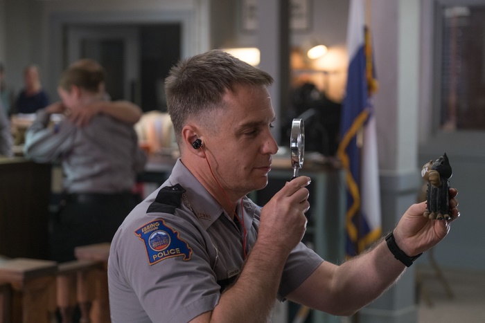 Sam Rockwell as Officer Dixon from Three Billboards Outside Ebbing, Missouri