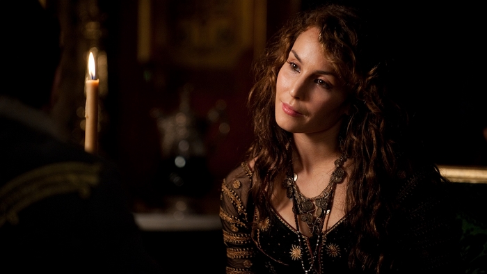Noomi Rapace in historical costume
