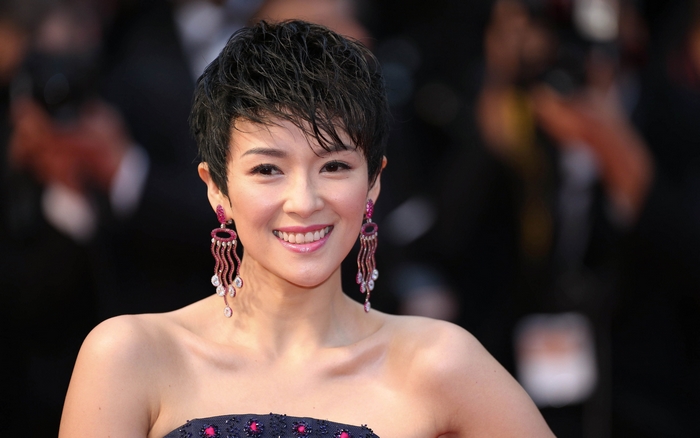 Zhang Ziyi at a Red Carpet Event