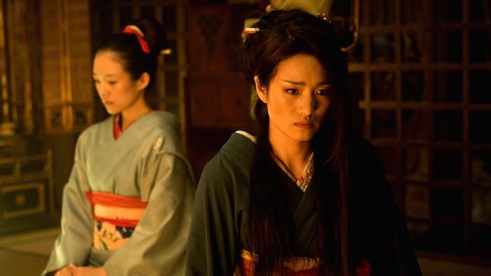 Zhang Ziyi in traditional Japanese attire