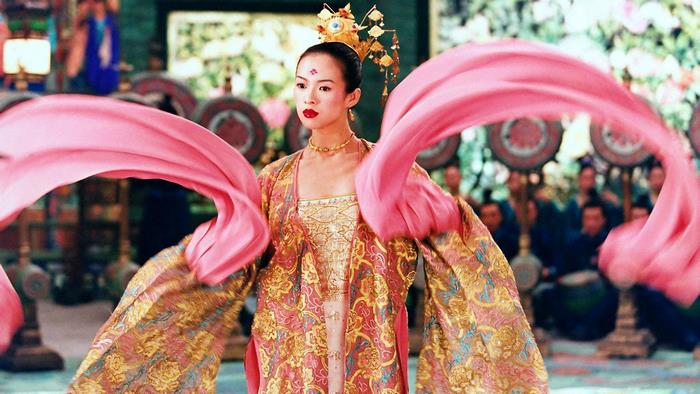 Zhang Ziyi in a traditional Chinese costume