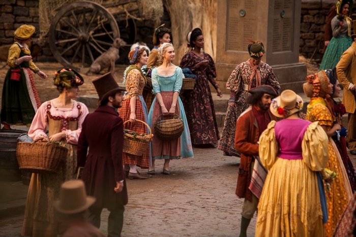 Lily James in Cinderella