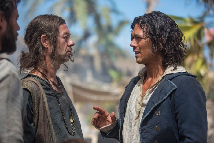 John Silver and Billy Bones from Black Sails