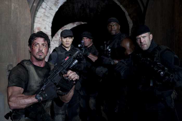 The Expendables Sylvester Stallone Randy Couture Jason Statham