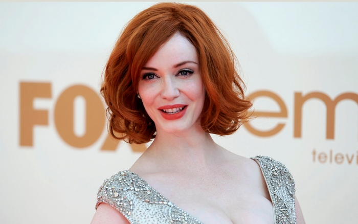 Christina Hendricks at FOX Emmy Television