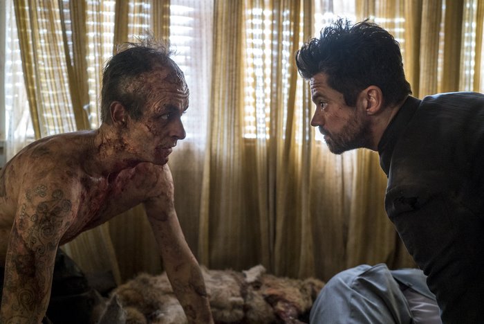 Joseph Gilgun in a scene