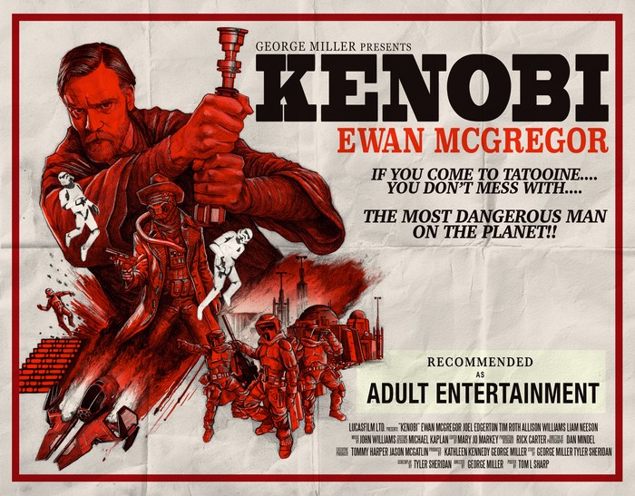 Kenobi Poster with Ewan McGregor