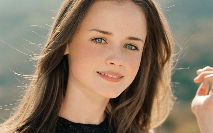 Alexis Bledel close-up portrait