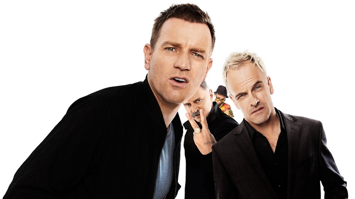 Ewan McGregor and cast from T2 Trainspotting