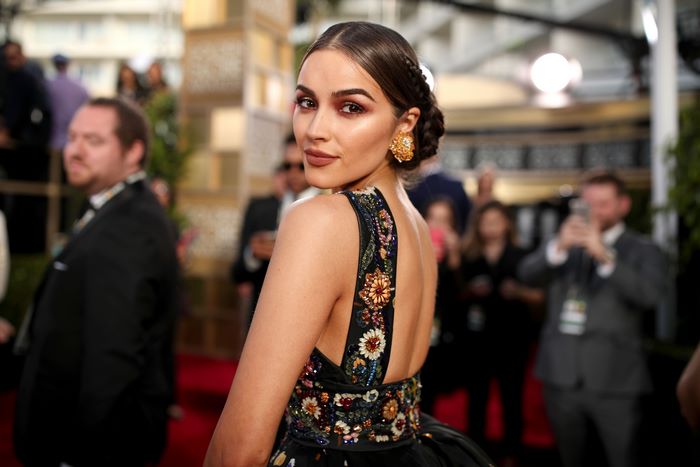 Olivia Culpo at the Golden Globes