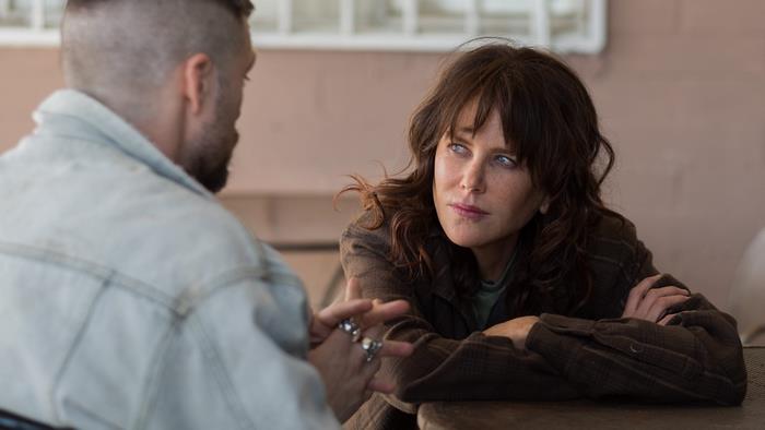 Sebastian Stan and Nicole Kidman in a scene
