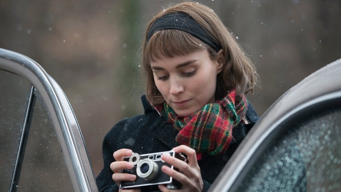 Rooney Mara with a camera