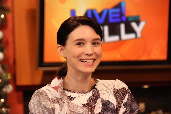 Rooney Mara on Live! with Kelly
