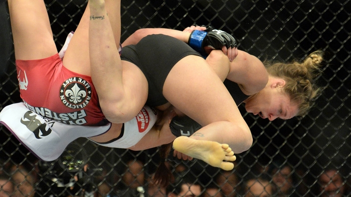 Ronda Rousey in MMA Fight