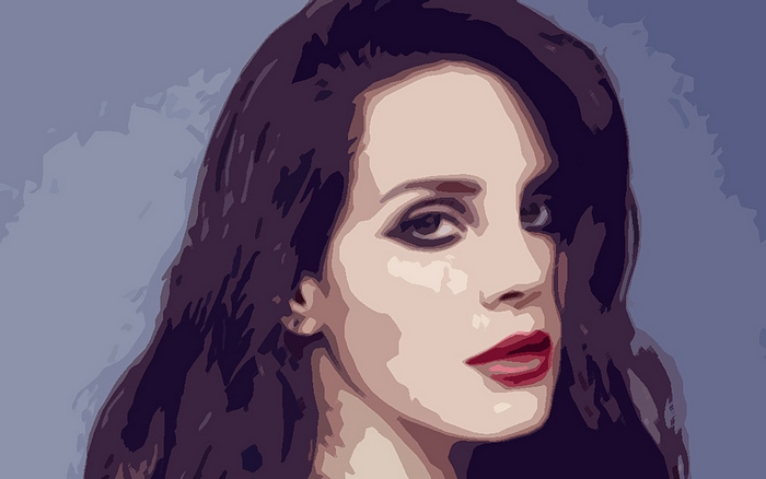 Lana Del Rey portrait