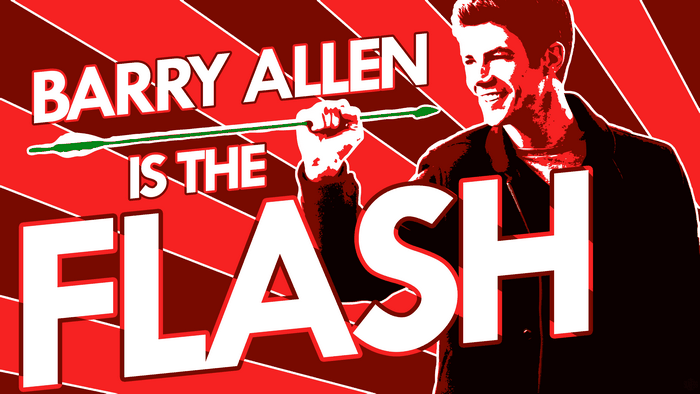 Barry Allen is The Flash from DC Comics