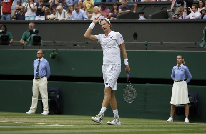 Kevin Anderson at Wimbledon