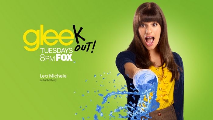 Glee Out! Lea Michele as Rachel Berry on Fox