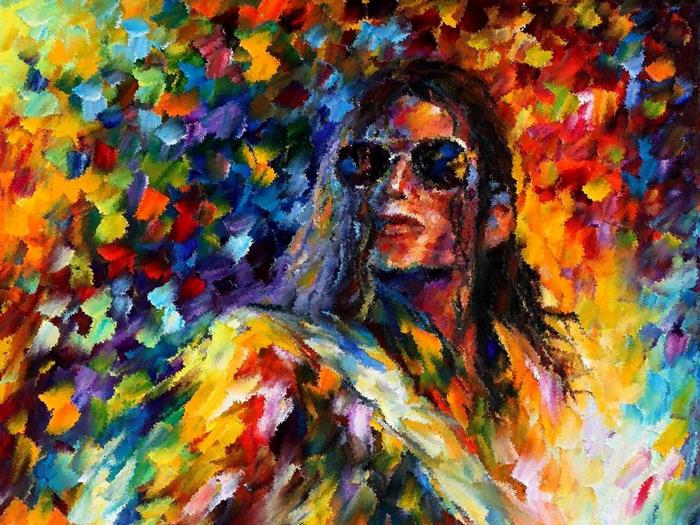 Michael Jackson wearing sunglasses