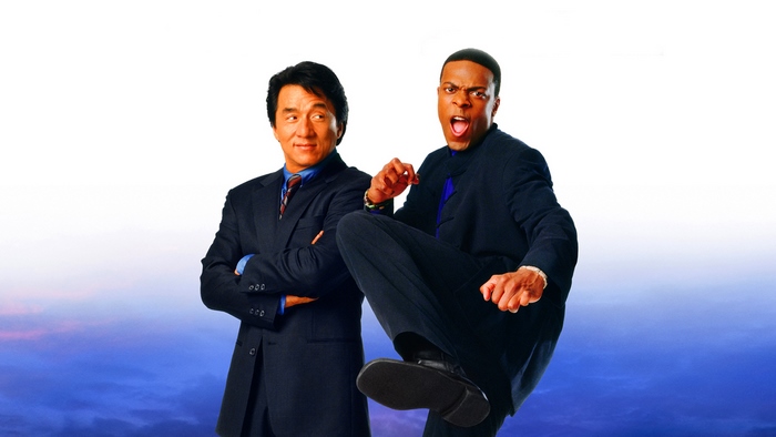 Jackie Chan and Chris Tucker in Suits