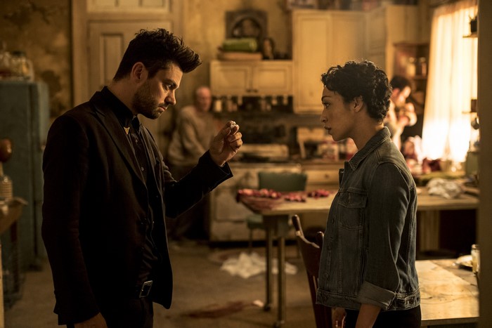 Jesse Custer and Tulip O'Hare from Preacher