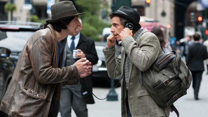 Adam Driver and Ben Stiller in While We're Young