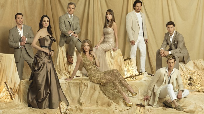 Emily VanCamp and cast from Revenge