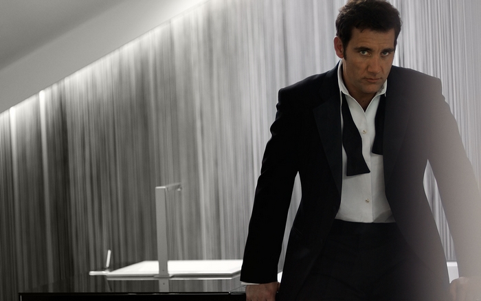 Clive Owen in a tuxedo