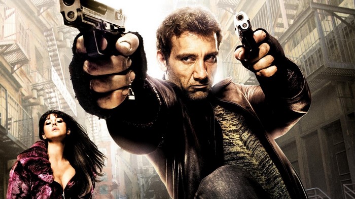Clive Owen and Monica Bellucci in Shoot 'Em Up
