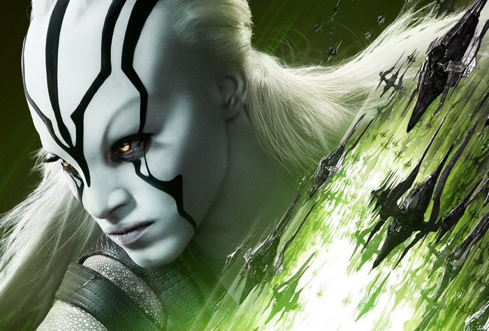 Sofia Boutella as Jaylah in Star Trek Beyond