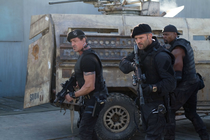 The Expendables Sylvester Stallone Jason Statham Terry Crews