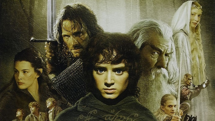 The Lord of the Rings characters poster