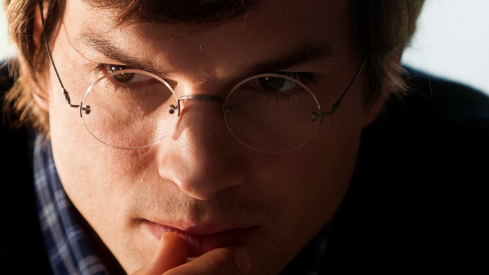 Ashton Kutcher as Steve Jobs