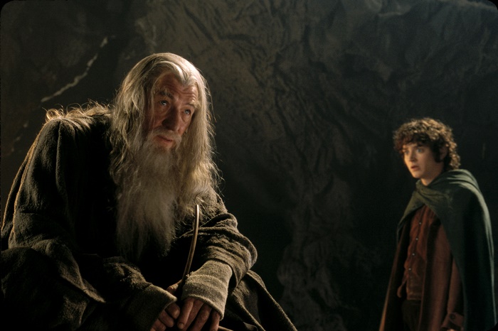 Gandalf and Frodo from The Lord of the Rings