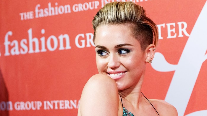 Miley Cyrus at The Fashion Group International