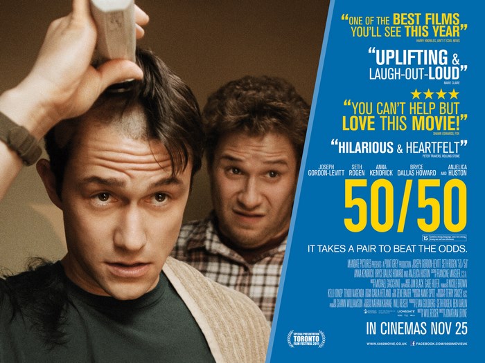 50/50 Joseph Gordon-Levitt and Seth Rogen