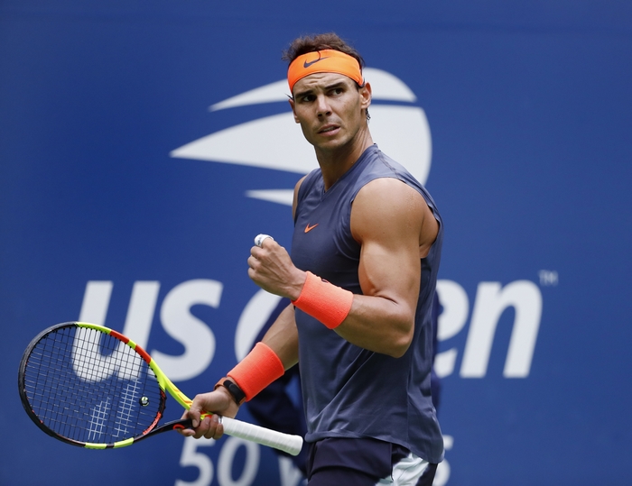 Rafael Nadal at the US Open