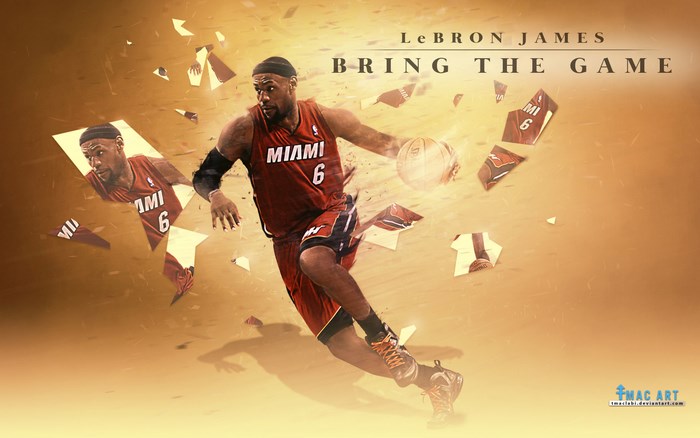 LeBron James Bring The Game Miami Heat