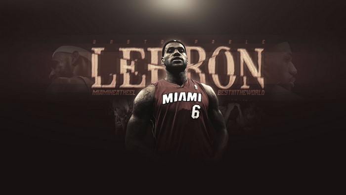 LeBron James Miami Heat Unstoppable