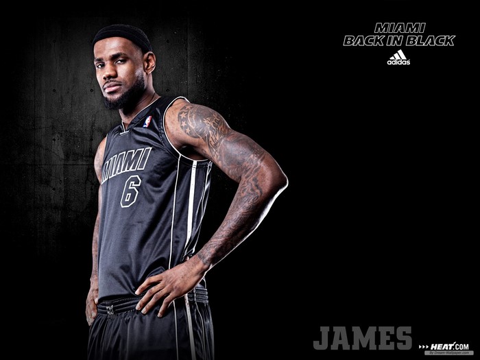 LeBron James Miami Heat Adidas