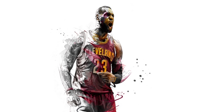 LeBron James Cleveland 23