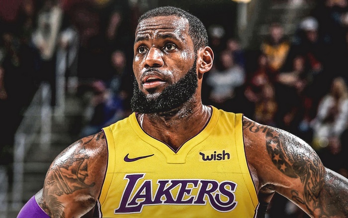 LeBron James from Los Angeles Lakers