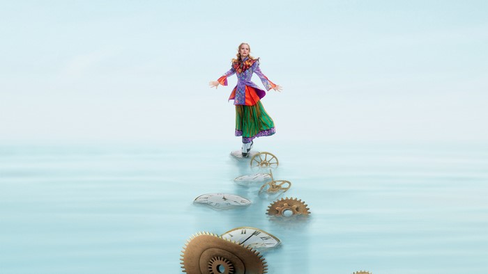 Mia Wasikowska as Alice in Wonderland
